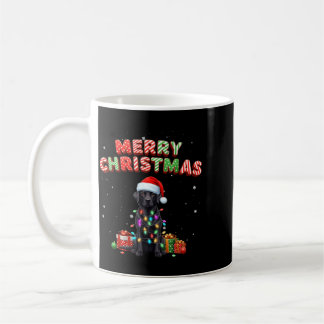 Mug Labrador Retriever Noir Chien Joyeux Noël Assorti
