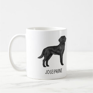 Mug Labrador Retriever Noir Chien Lab Mignon Nom Perso