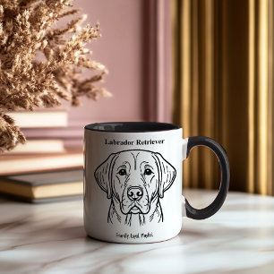 Mug Labrador Retriever Portrait