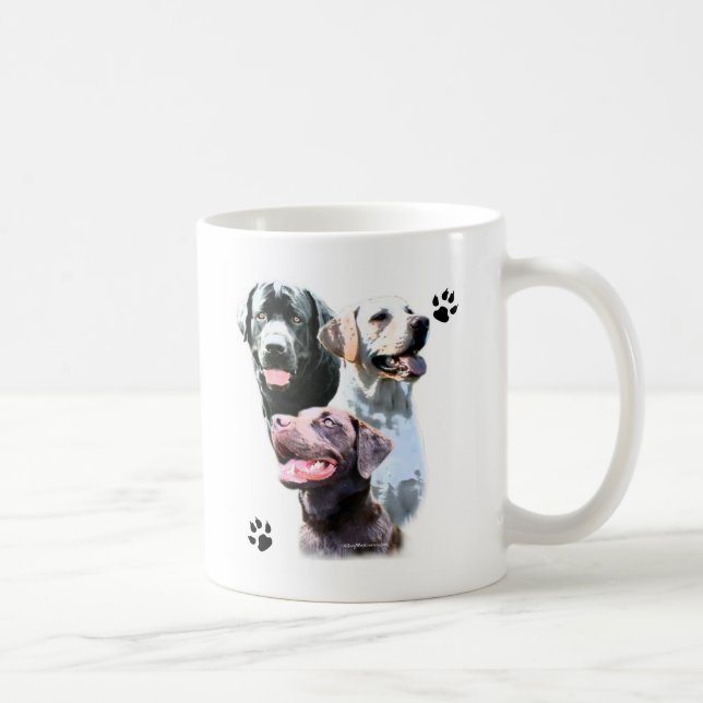 Mug Labrador Retriever Trio (Droite)