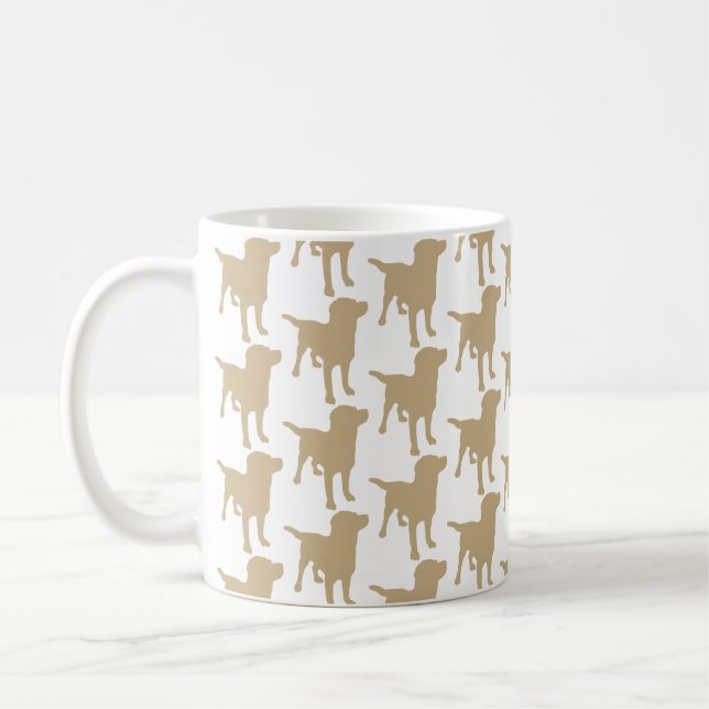 Mug Labrador Retrivers Yellow Chien Motif (Gauche)