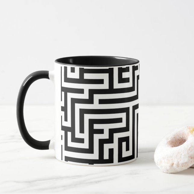 Mug Labyrinth (Avec donut)