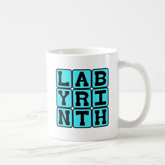 Mug Labyrinthe, Labyrinthe complexe (Droite)