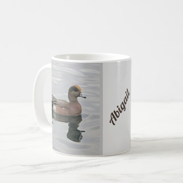Mug Lac Canard Calme Wigeon Eau Brown Lakeside (Devant gauche)