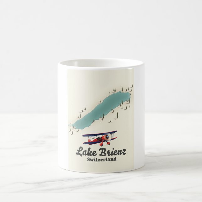 Mug Lac de Brienz carte Suisse (Centre)