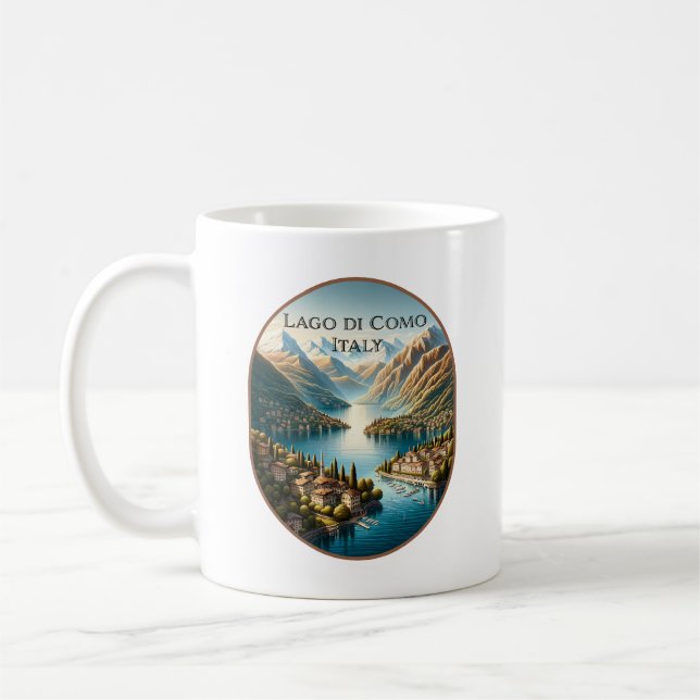 Mug Lac de Côme, Italie (Gauche)