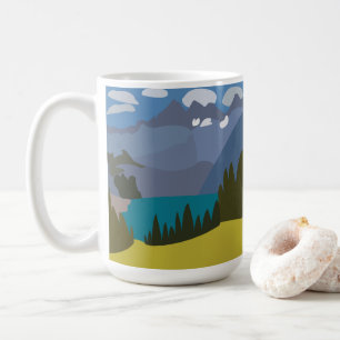 Mug Lac de montagne des Alpes
