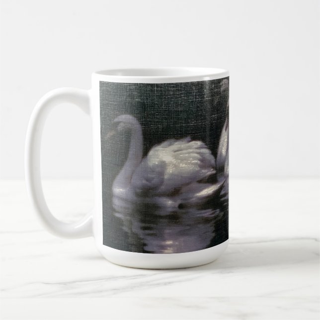 Mug Lac des cygnes au clair de lune (Gauche)