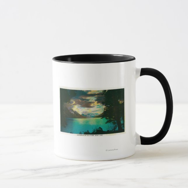 Mug Lac Kenai, Alaska, collecte des tempêtes (Droite)