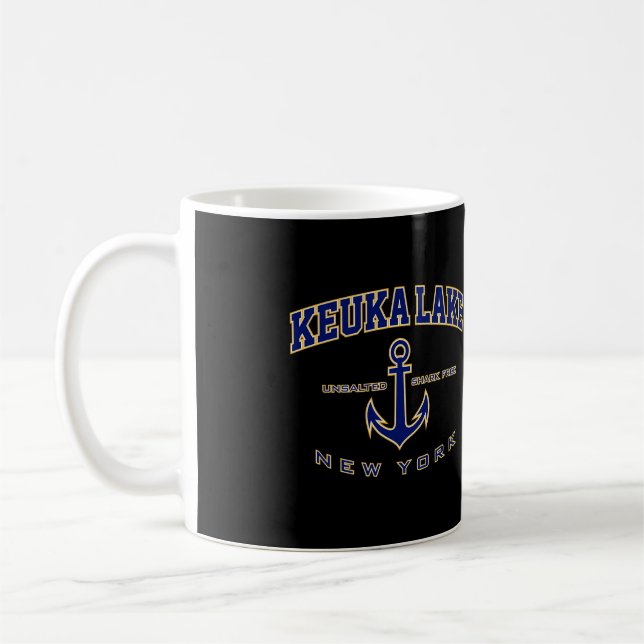 Mug Lac Keuka Pour Femmes Hommes (Gauche)