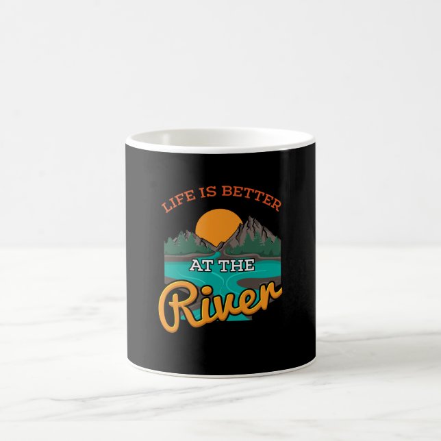 Mug Lac - La Vie Est Meilleure Sur La Rivière (Centre)