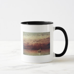Mug Lac Leman avec le coucher de soleil, c.1876