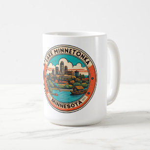 Mug Lac Minnetonka, Minnesota pêche et navigation de p