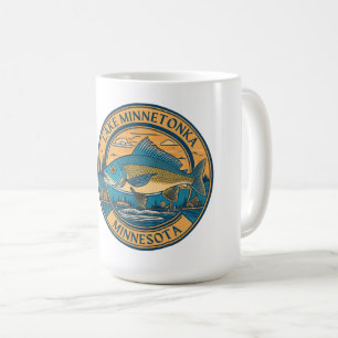 Mug Lac Minnetonka, Minnesota pêche et navigation de p