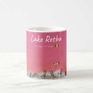 Mug Lac Retba, Sénégal - Bateaux du lac rose