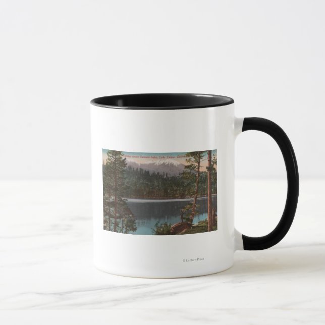 Mug Lac Tahoe, CA - Vue sur le lac Cascade (Droite)