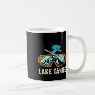 Mug Lac Tahoe Californie Ski Vintage Rétro Et Sno