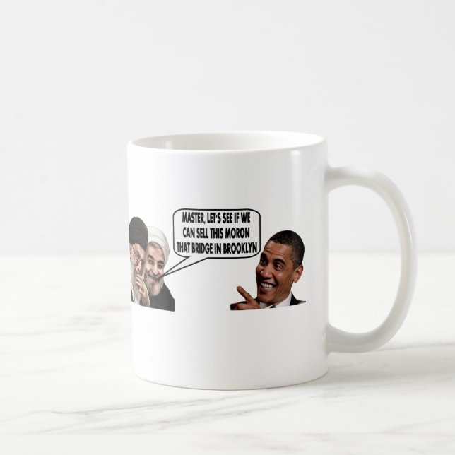 MUG L'ACCORD IRANIEN D'OBAMA (Droite)