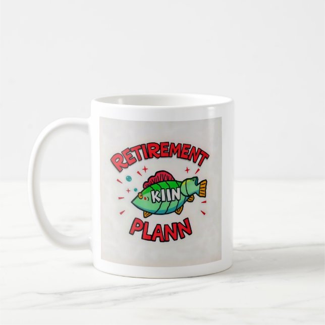 Mug Lâcher prise pour la retraite !" (Gauche)