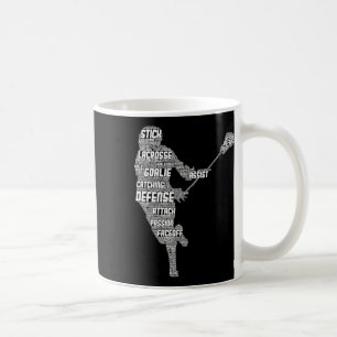 Mug Lacrosse Joueur Jeunes Enfants Hommes Garçons 1