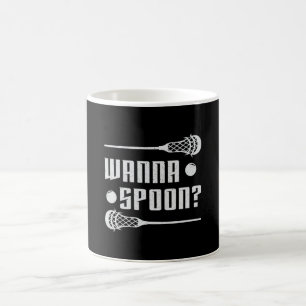 Mug Lacrosse Lecteur Lax Wanna Spoon Stick Drôle Cadea