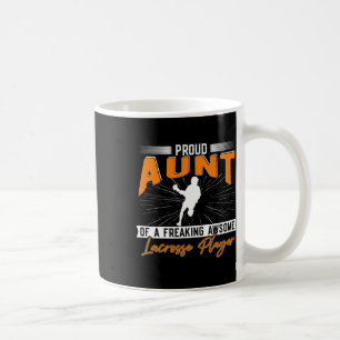 Mug Lacrosse Tante Lax Amateurs de sports Fier Lacross
