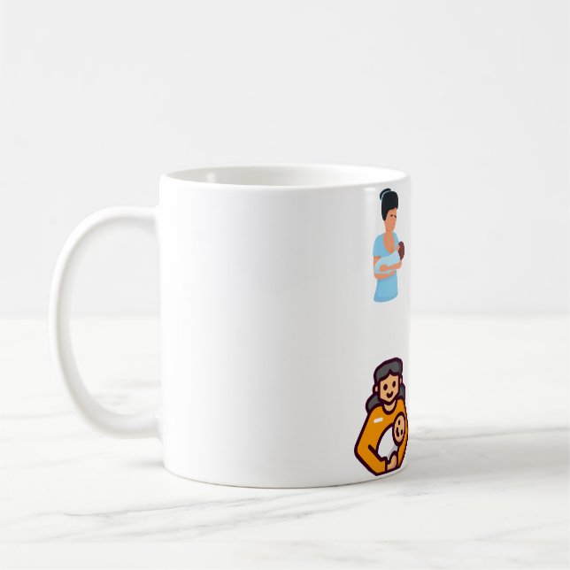 Mug Lactation Consultant Nurse Sticker Pack - Lactatio (Gauche)