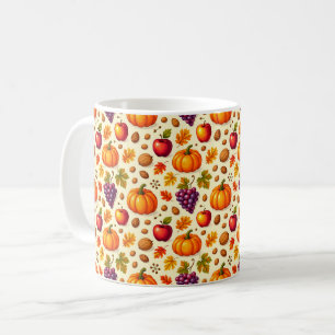 Mug L'action de grâce de la récolte d'automne