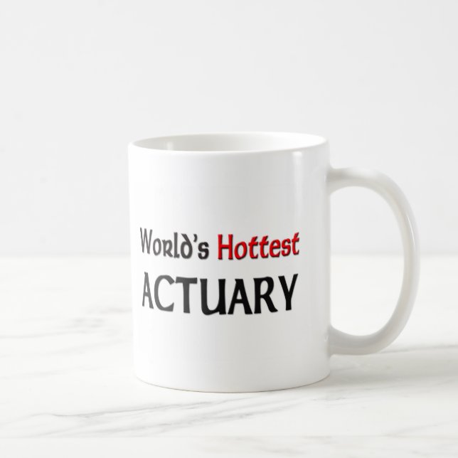 Mug L'actuaire le plus chaud des mondes (Droite)