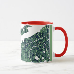 Mug Laden Bough Christmas