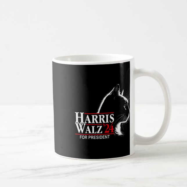Mug Ladies Cat Harris Wheimer 24 For President Electio (Droite)