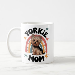 Mug "L'adorable oeuvre de Yorkie Mom pour les Amoureux