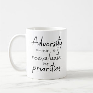 Mug L'adversité peut nous amener à réévaluer les prior