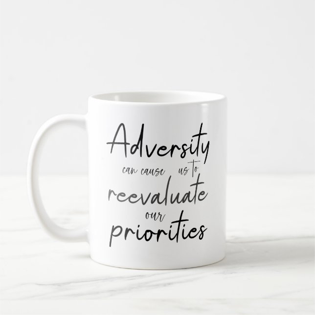 Mug L'adversité peut nous amener à réévaluer les prior (Gauche)