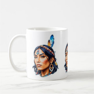 Mug Lady amérindienne