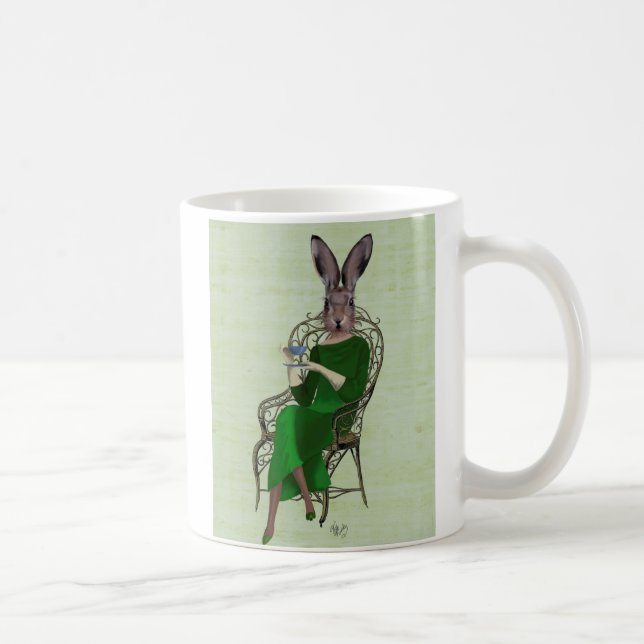 Mug Lady Bella Rabbit Prendre du thé 3 (Droite)