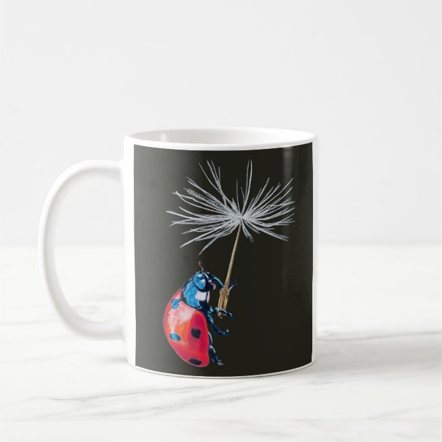 Mug Lady Bug Et Graine De Dandelion (Gauche)