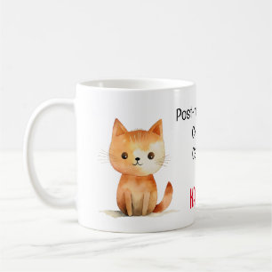 Mug Lady de chat sans enfant post-ménopause pour Kamal