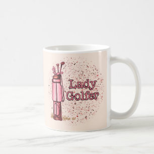 Mug Lady Golfer