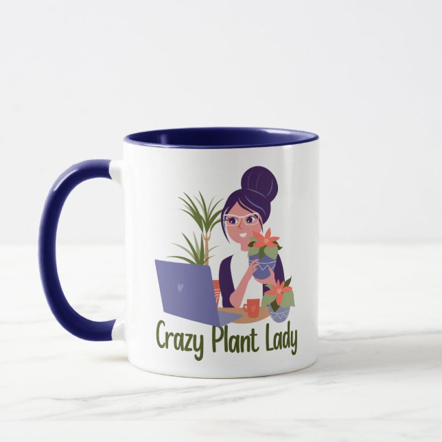 Mug Lady Mug, Plante folle (Gauche)
