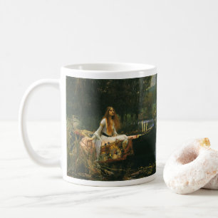 Mug Lady Shalott On Boat par John William Waterhouse