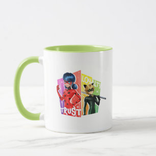 Mug Ladybug & Cat Noir   Confiance et fidélité