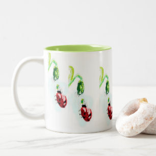 Mug : Ladybugs Fleurs nord-américaines