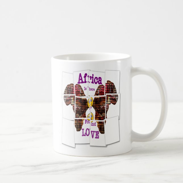 Mug L'Afrique c'est là que j'ai trouvé l'amour (Droite)