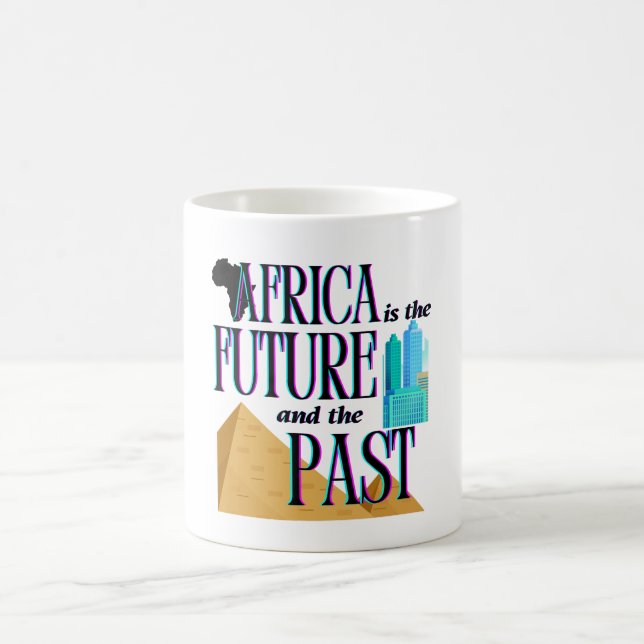 Mug L'Afrique est l'avenir et le passé |  (Centre)