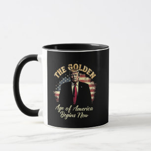 Mug L'âge d'or de l'Amérique commence maintenant Trump