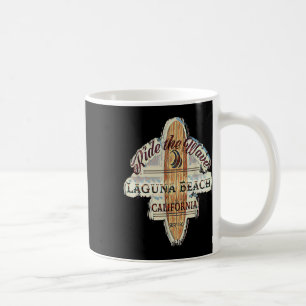 Mug Laguna Beach Vintage Retro Perdu Surf Si