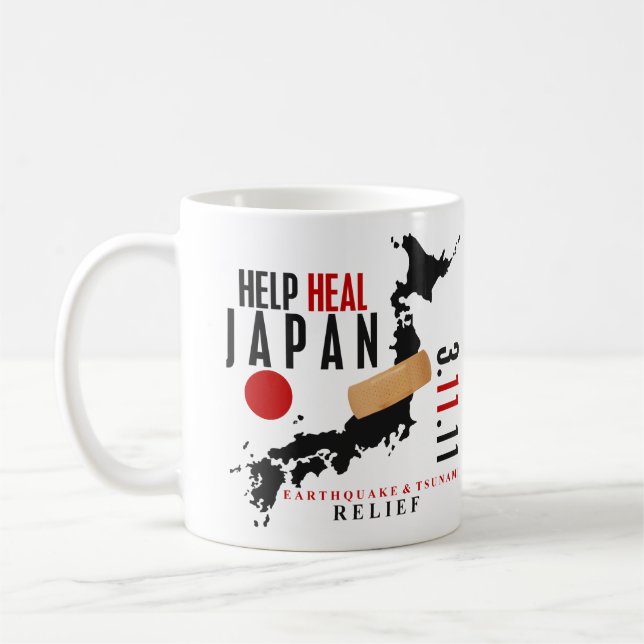 MUG L'AIDE GUÉRISSENT LE JAPON #3 (Gauche)