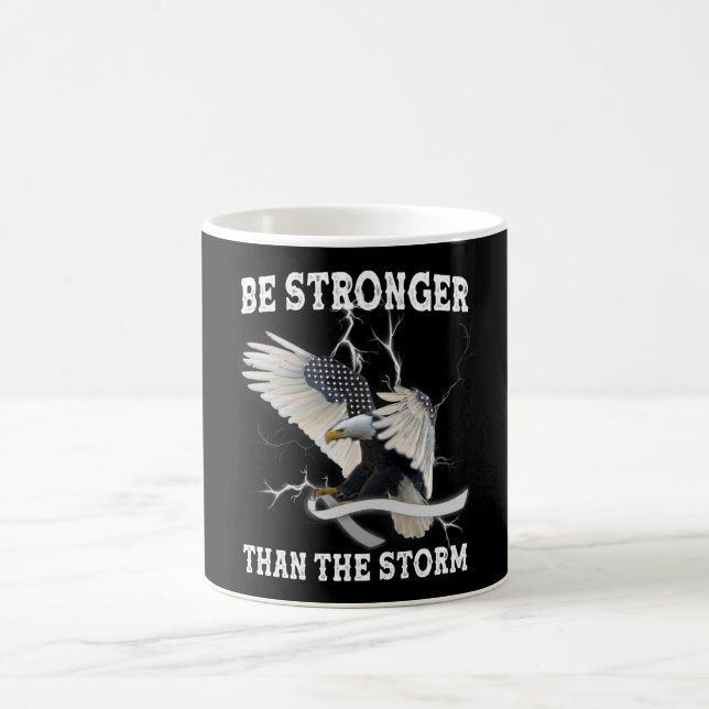 Mug L'aigle de sensibilisation à la maladie de Parkins (Centre)