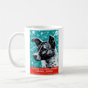 Mug Laika 1957 le chien de l'espace